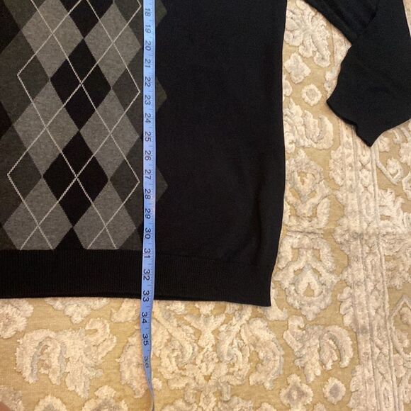 Claiborne Black Mens Sweater - Picture 10 of 12